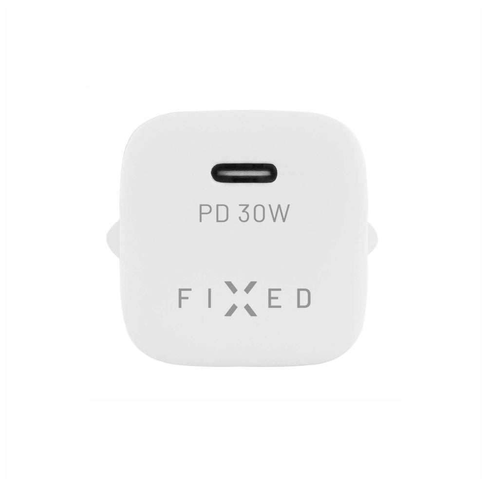 Fixed Mini Network Charger, 30W, 3A, 1 x USB-C, White