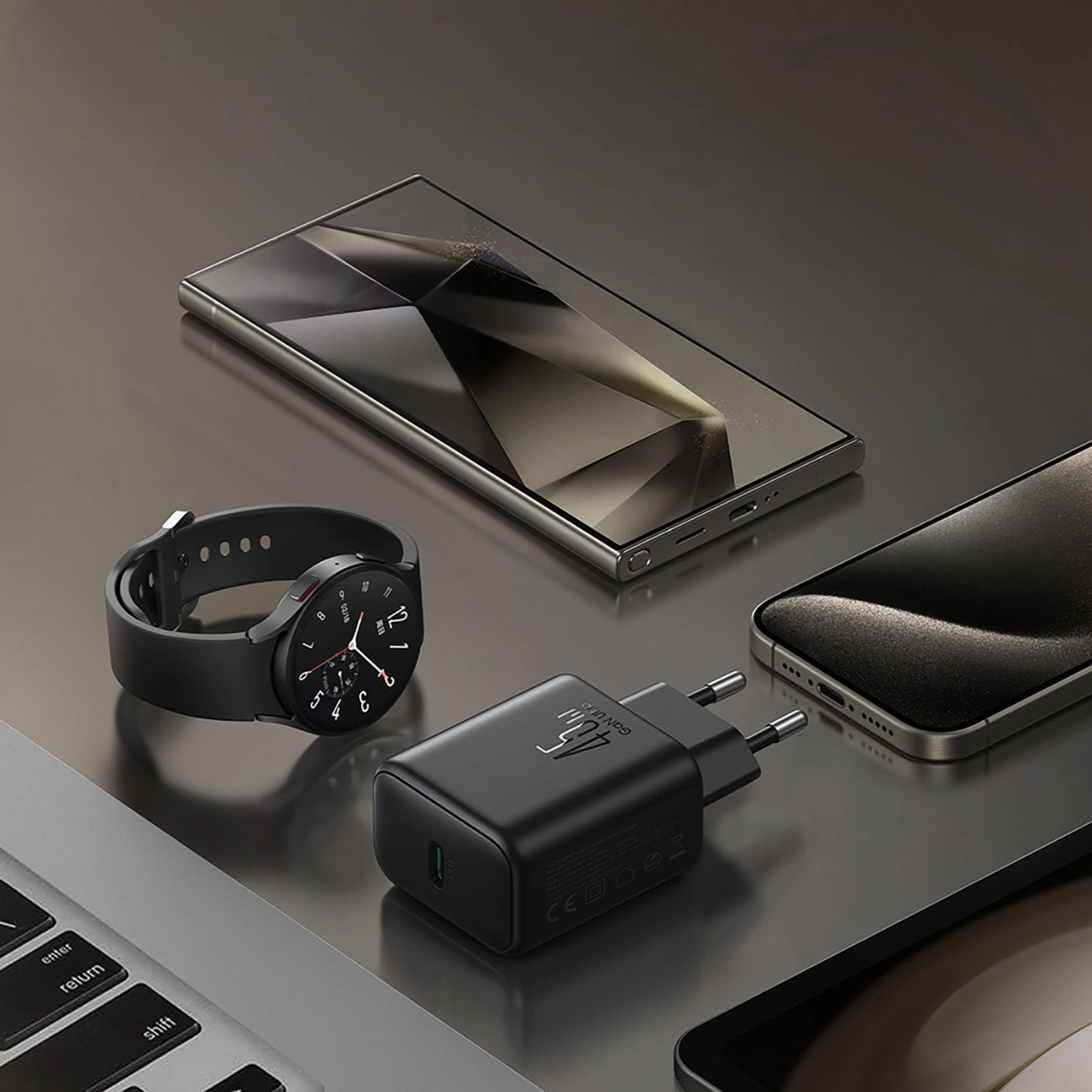 Netzladegerät Joyroom JR-TCG13, 45W, 3A, 1 x USB-C, Schwarz