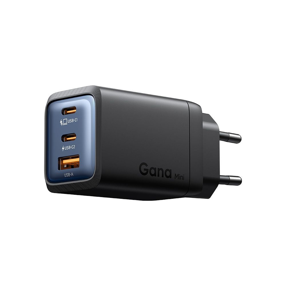 Chargeur Réseau McDodo CH-0970 Gana Mini, 67W, 3A, 1 x USB-A - 2 x USB-C, Noir