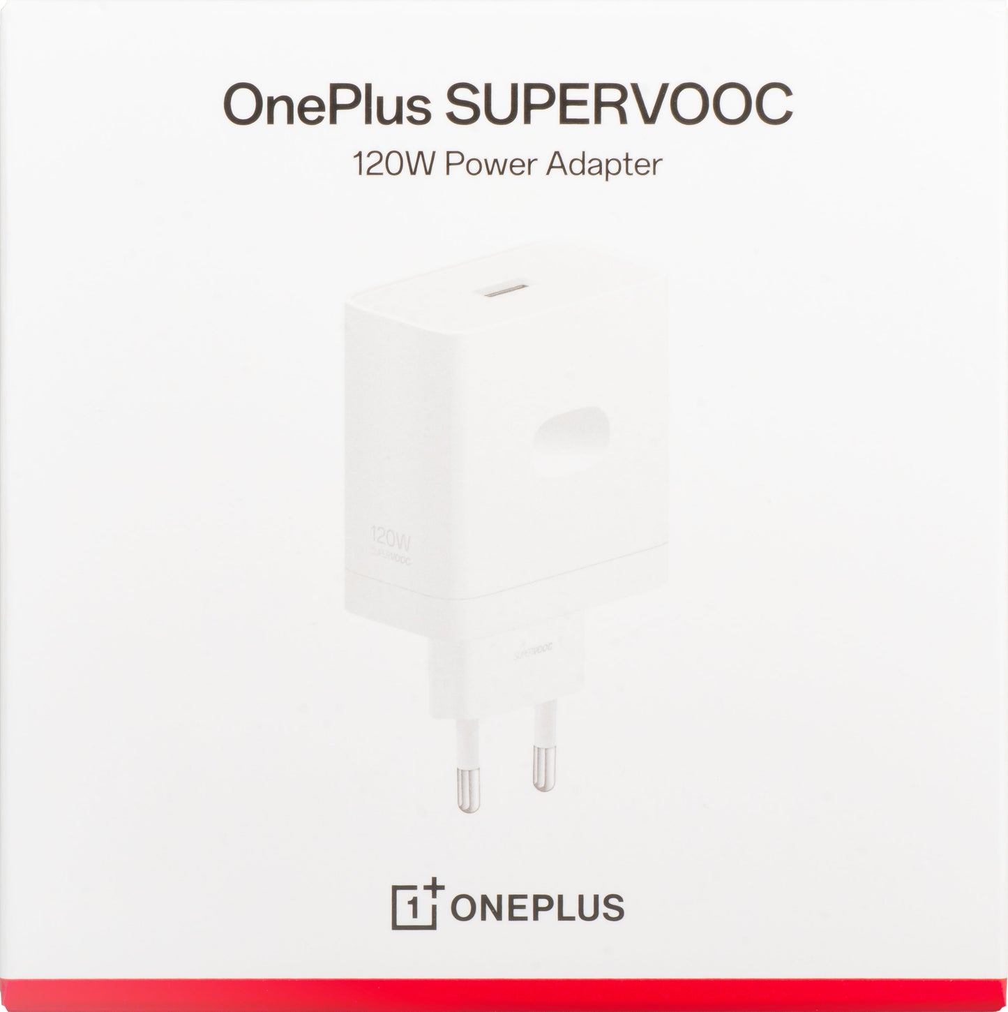 Chargeur Secteur OnePlus, 120W, 1 x USB-A, Blanc