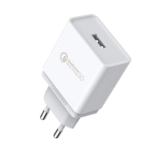 Chargeur Réseau UGREEN CD122, 18W, 3A, 1 x USB-A, Blanc