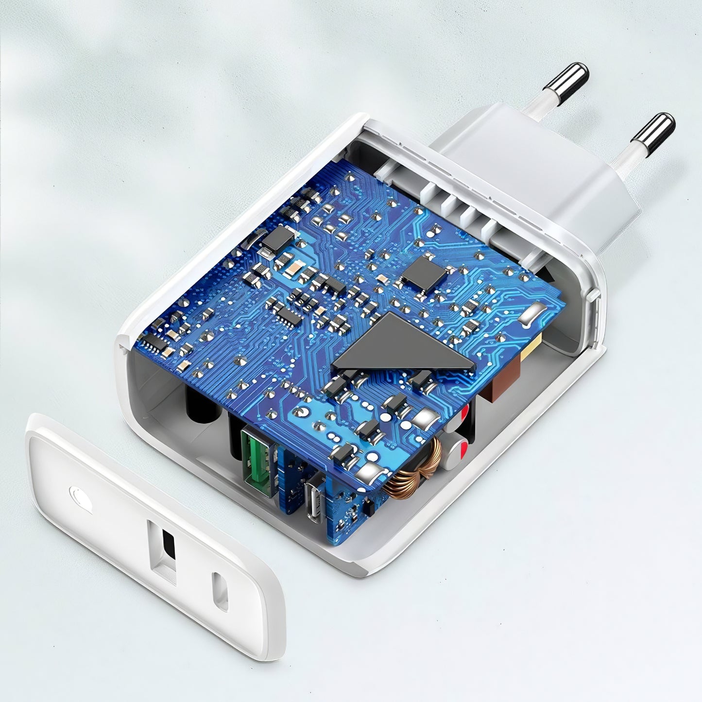 Netwerkoplader UGREEN CD170, 36W, 3A, 1 x USB-A - 1 x USB-C, Wit