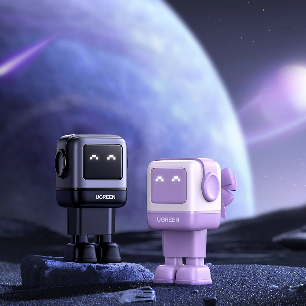 Chargeur Réseau UGREEN CD361 Uno, 65W, 3.25A, 1 x USB-A - 2 x USB-C, Violet