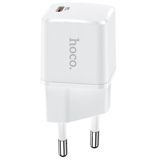 Netzwerk-Ladegerät HOCO N10, 20W, 3A, 1 x USB-C, Weiß