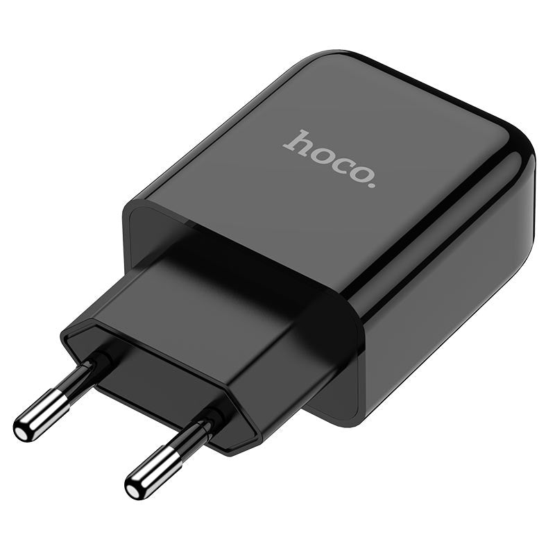 Chargeur Secteur HOCO N2, 10W, 2A, 1 x USB-A, Noir
