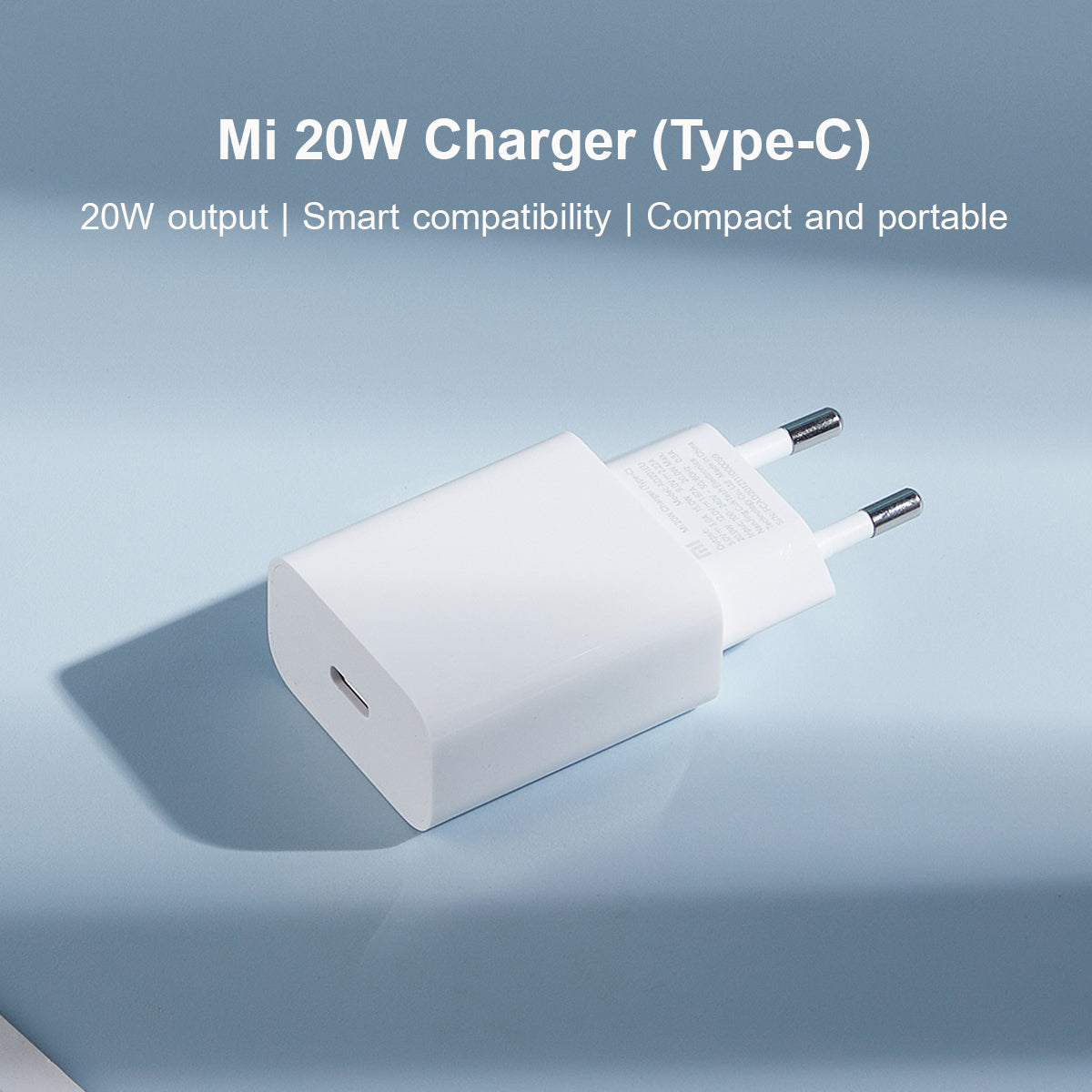 Chargeur secteur Xiaomi, 20W, 3A, 1 x USB-C, Blanc BHR4927GL