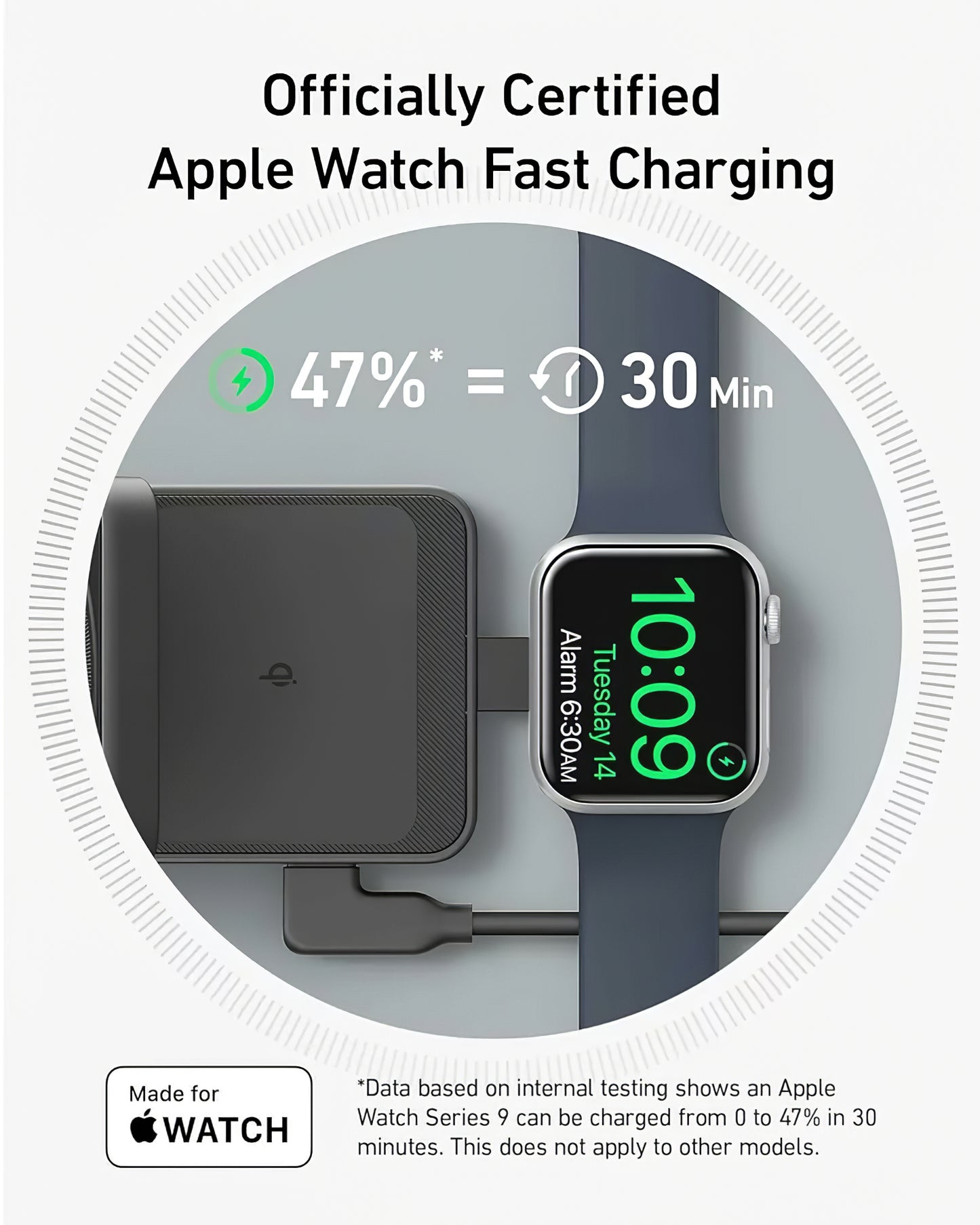 Anker MagGo 3in1, 15W, 1.67A, Noir B2557311