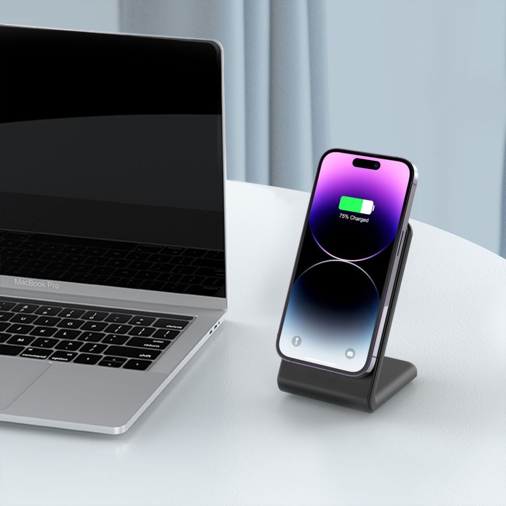 MagSafe Tech-Protect QI15W-A38, 15W, 1,67A, noir