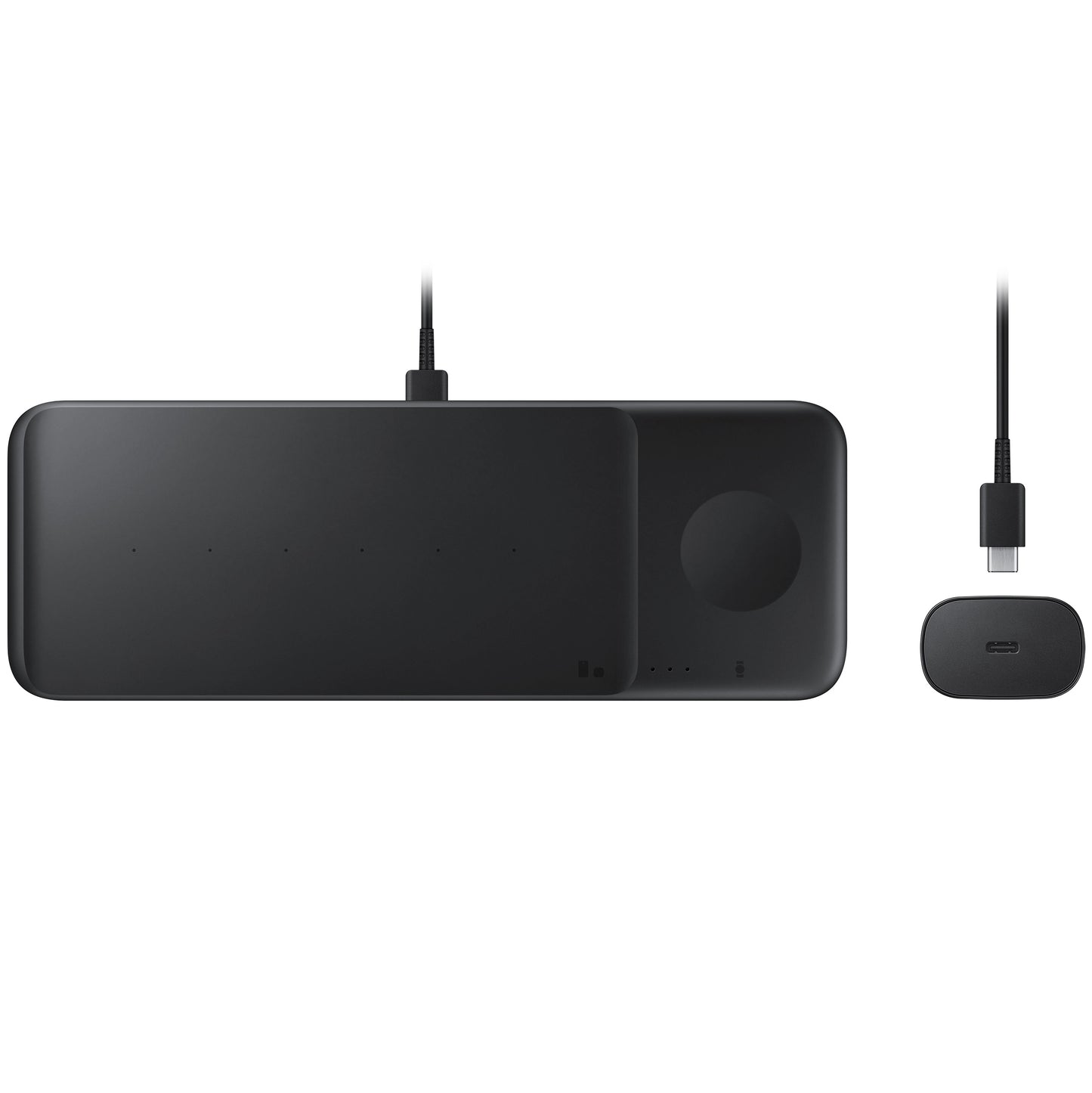 Chargeur Secteur Sans Fil Samsung Trio, 9W, 1A, Noir, Reconditionné EP-P6300TBEGEU