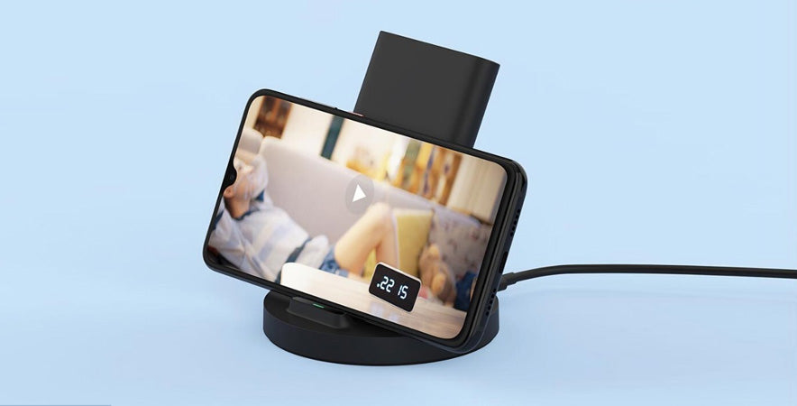 Xiaomi Mi Stand Wireless Network Charger, 20W, 1.8A, Schwarz GDS4145GL