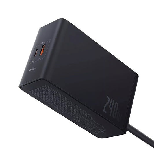 Chargeur Station Baseus 5in1, 240W, 5A, 1 x USB-A - 3 x USB-C - 1 x DC, Noir P10163901113-00