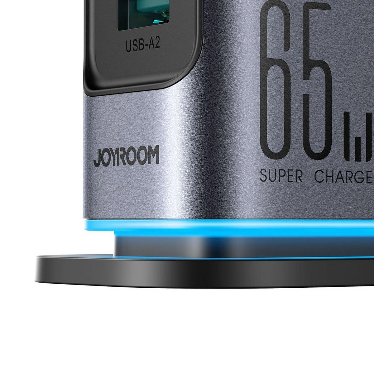 Chargeur Station Joyroom JR-TCM02 UK, 65W, 3.25A, 2 x USB-A - 4 x USB-C, Gris