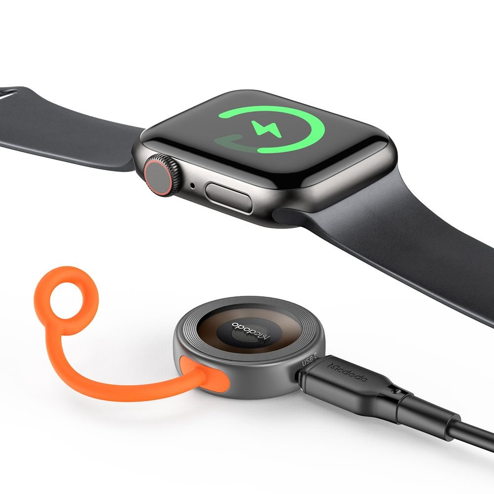 Draadloze Oplader McDodo CH-6840 voor Apple Watch Series, Zwart