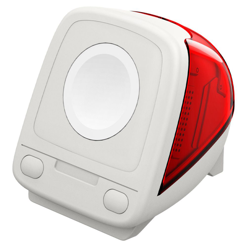 Spigen C1 Classic Halterung für Apple Watch Series Wireless-Ladegerät, Rot