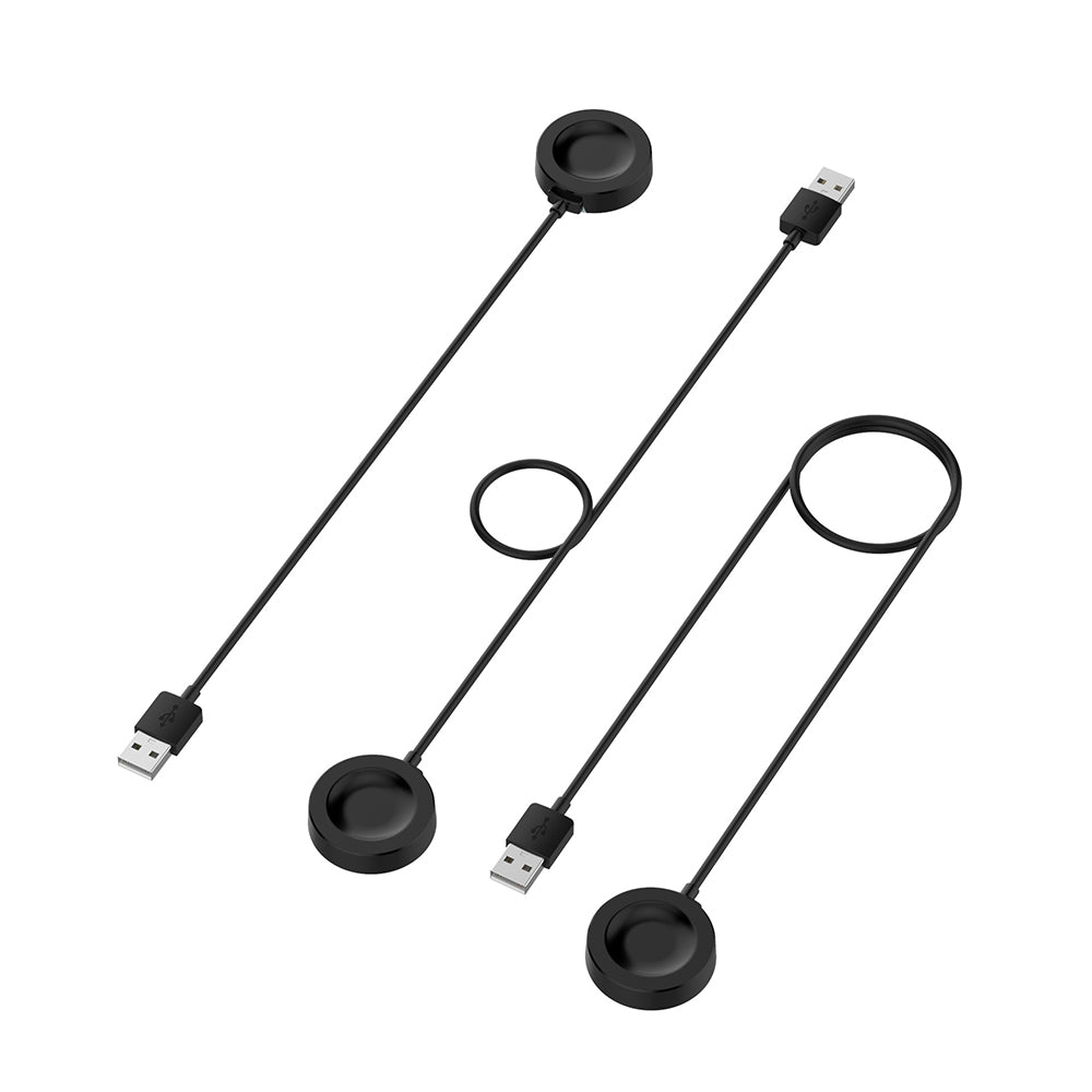 Draadloze Oplader Techsuit THC1 voor Honor Watch / Huawei Watch Series, USB-A, Zwart