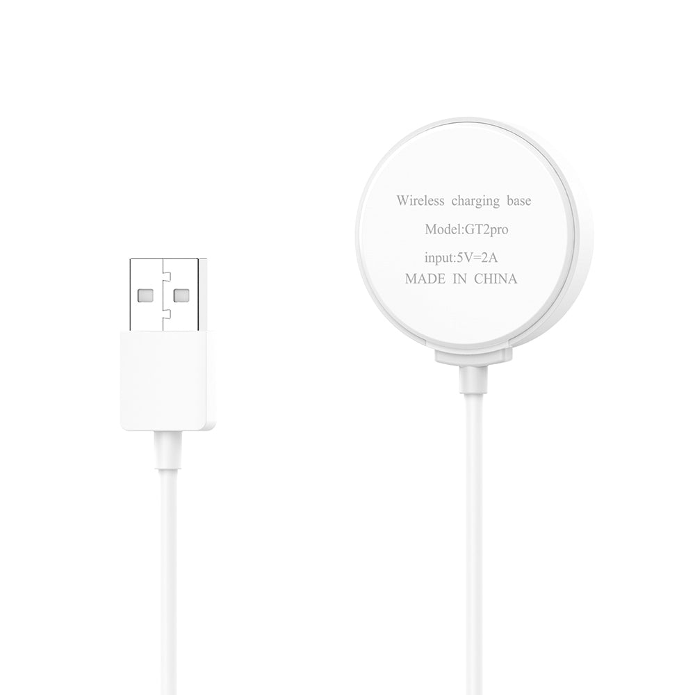 Wireless-Ladegerät Techsuit THC1 für Huawei Watch Series, USB-A, Weiß
