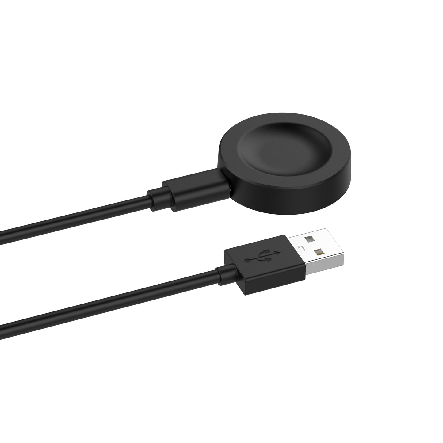 Wireless-Ladegerät Techsuit THC2 für Honor Watch / Huawei Watch Series, USB-A, Schwarz