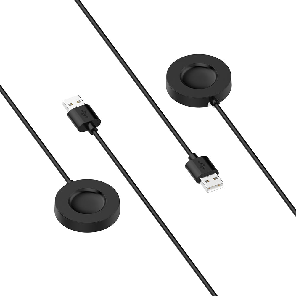 Chargeur sans fil Techsuit TXC6 pour Xiaomi Watch S1 Pro, USB-A, Noir