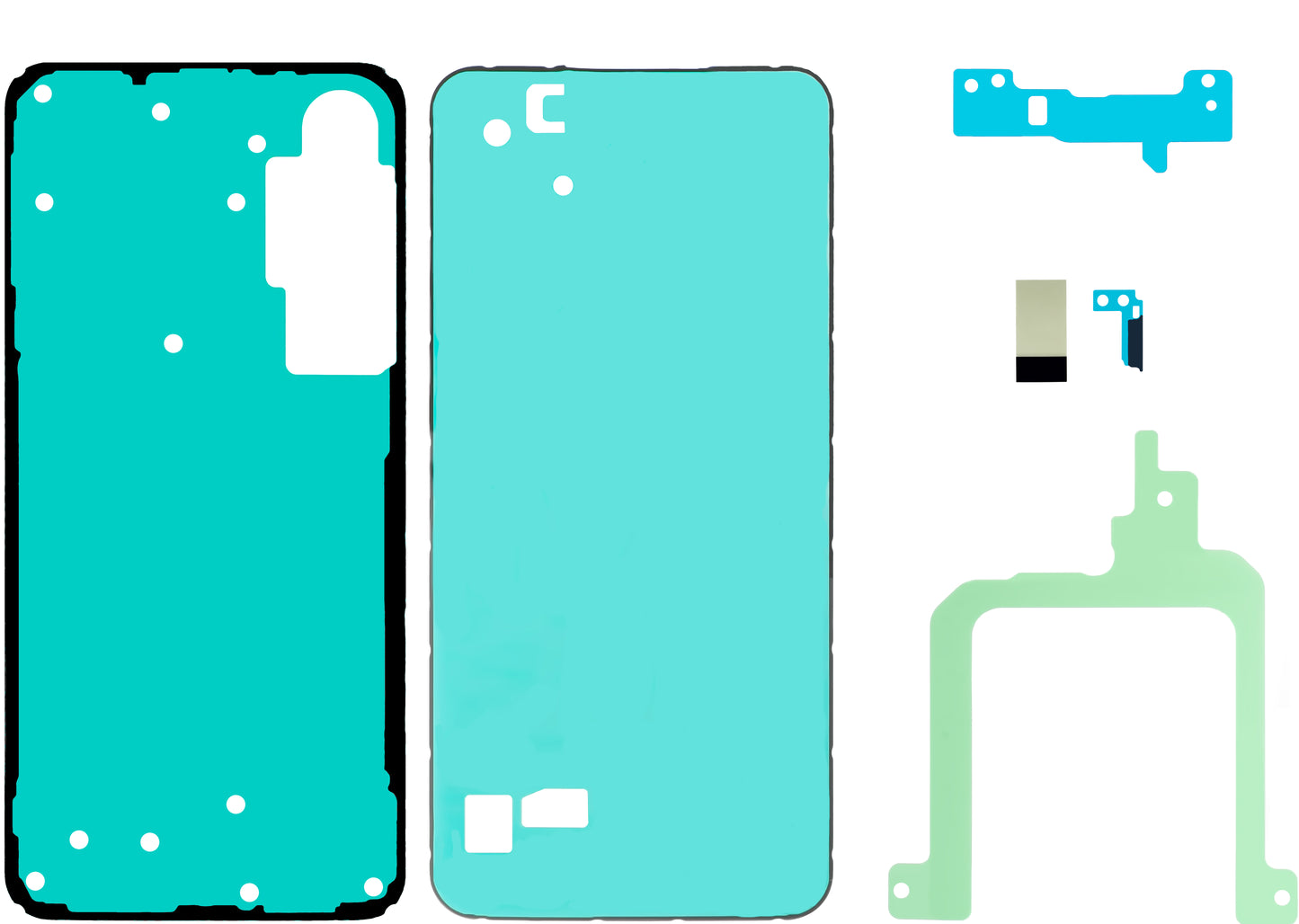 Klebeset Samsung Galaxy S24 FE S721, Service Pack GH82-35930A