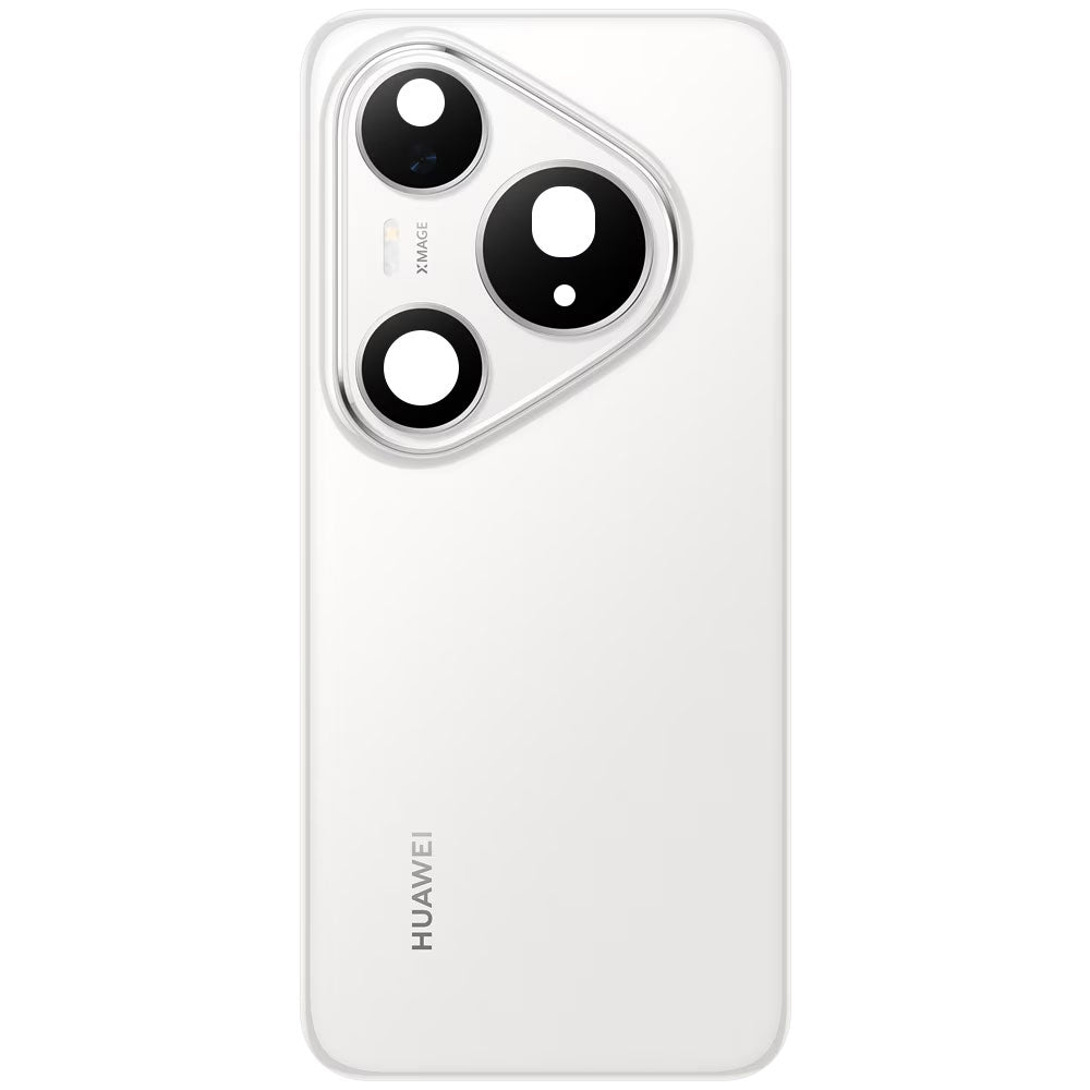 Kit Batterijkap Huawei Pura 80 Pro Glazed White Service Pack en Toegewijde Service-instrumenten