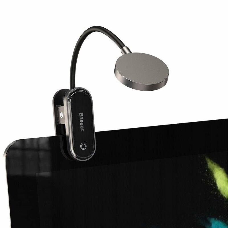 Lampe Led Bureau Baseus Comfort Reading Mini Clip, Gris DGRAD-0G