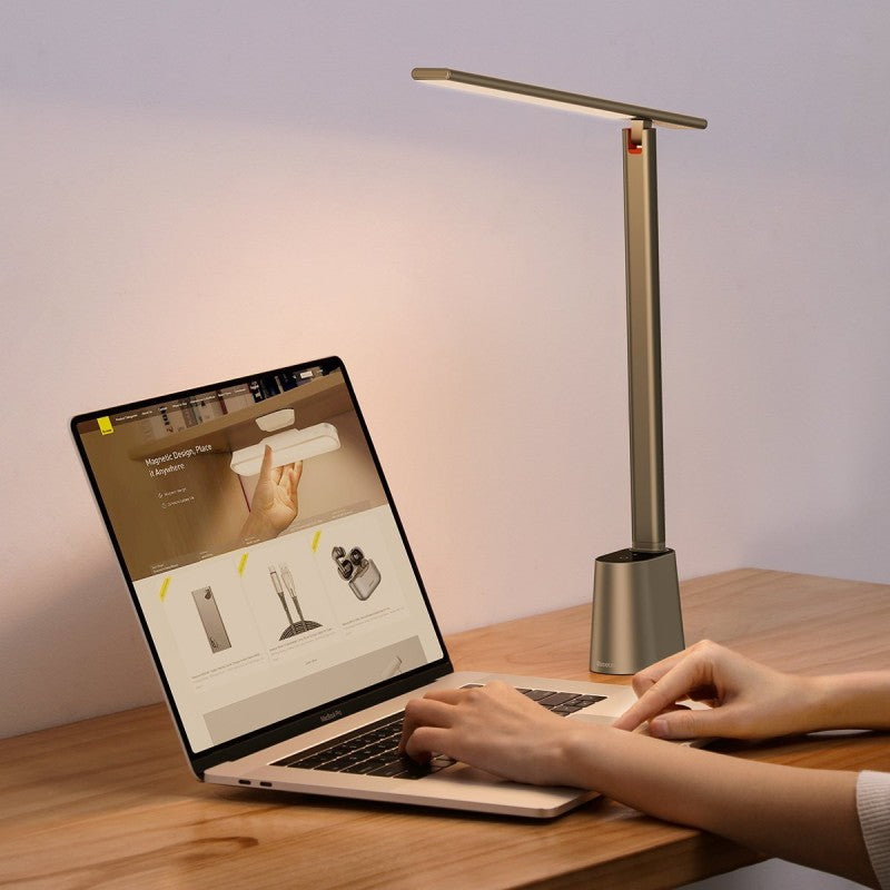 Lampe Led Bureau Baseus Smart Eye, Gris DGZG-0G