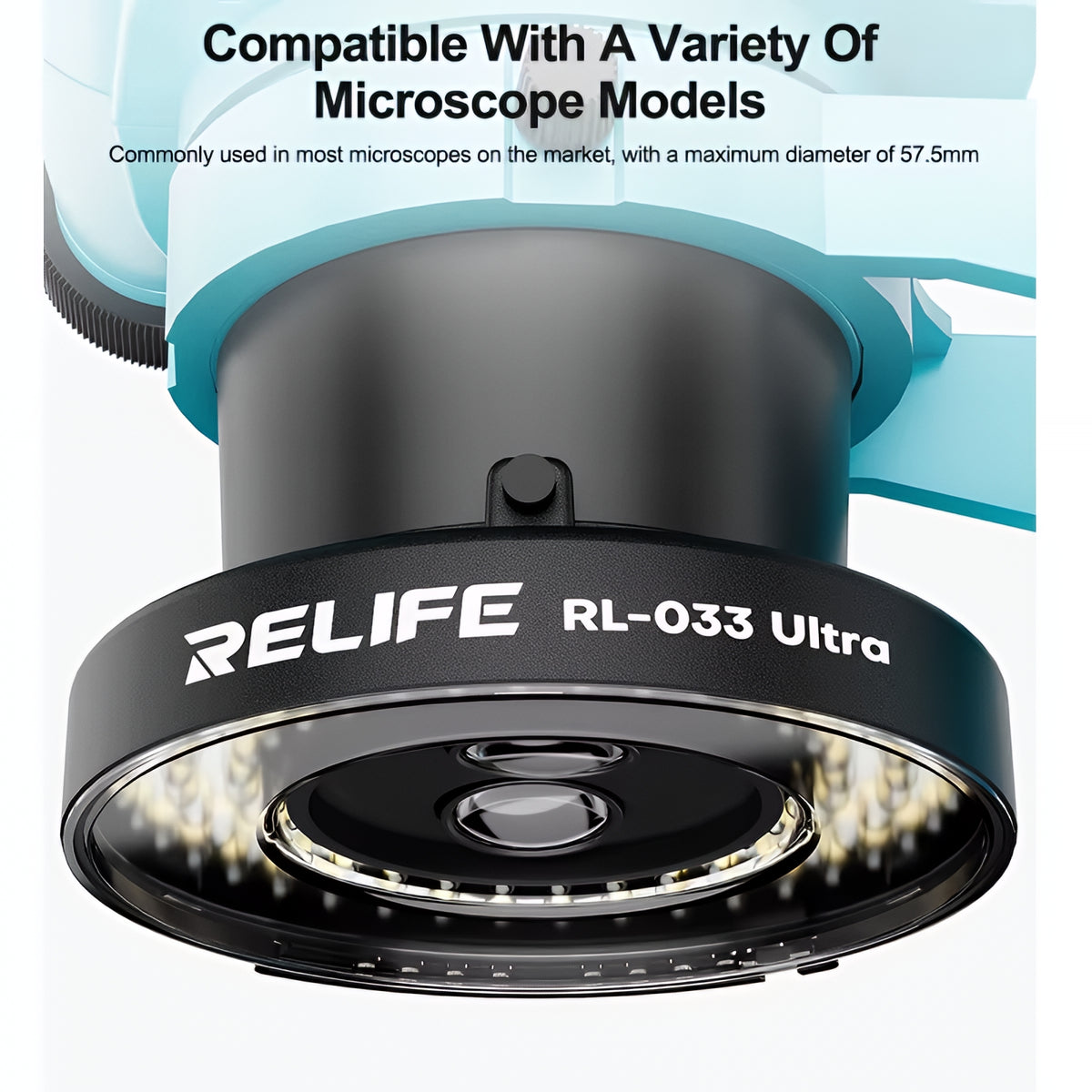 Lampe Relife RL-033 Ultra pour Microscope, Noire