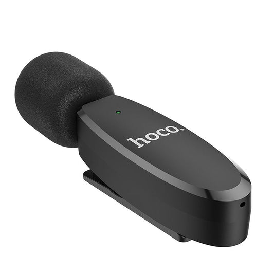Lavaliermicrofoon HOCO L15, USB-C, Zwart