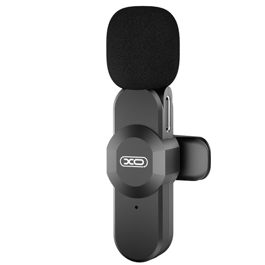 Lavalier XO Design MC13, USB-C / Lightning, Zwart