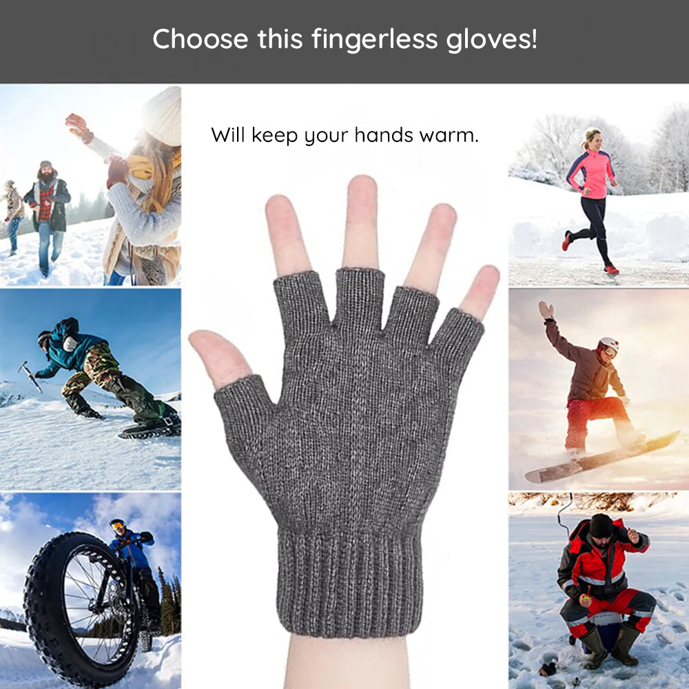 Dames Touchscreen Winterhandschoenen Techsuit ST0014, Maat 17cm, Marineblauw