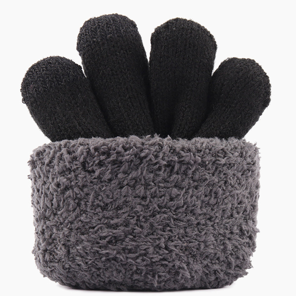 Gants d'Hiver Tactiles Iwarm ST0005, Taille 21cm, Noirs