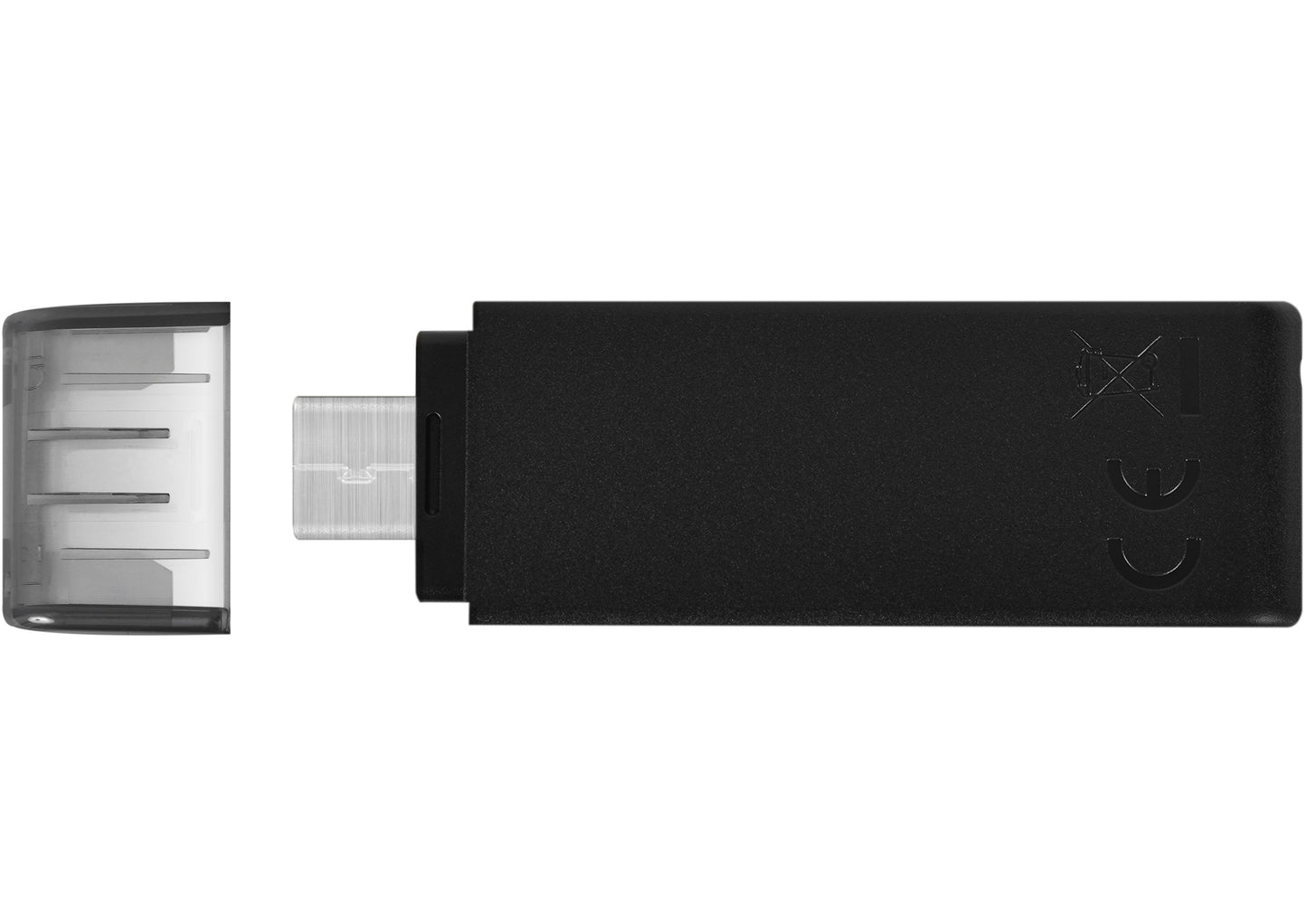 Externe USB-C Geheugen Kingston DT70, 64Gb DT70/64GB