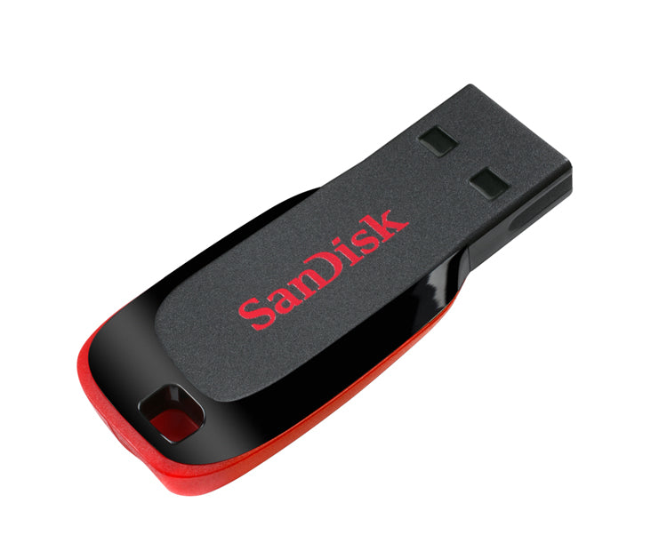 Externe USB-A Geheugen SanDisk Cruzer Blade, 64Gb SDCZ50-064G-B35