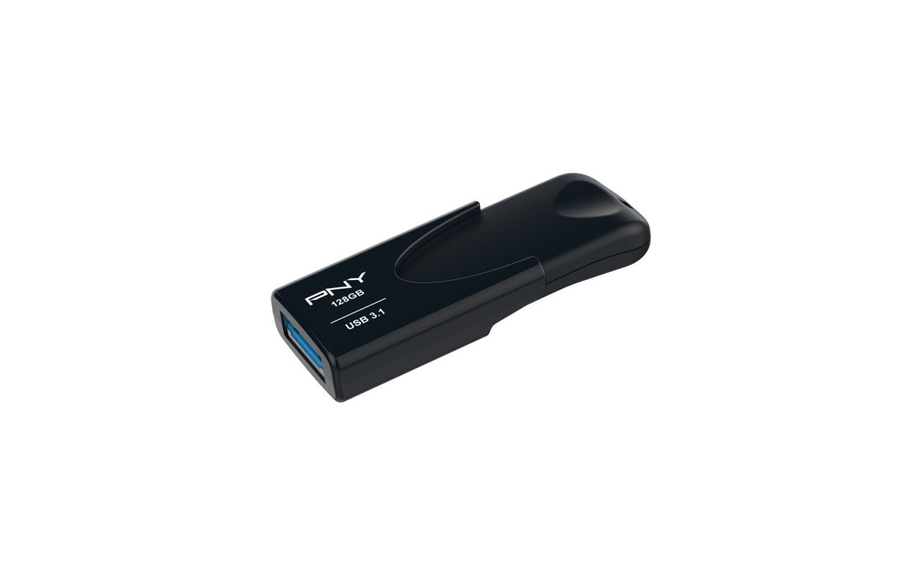Externer USB-A 3.1 Speicher PNY Attache 4, 128Gb FD128ATT431KK-EF