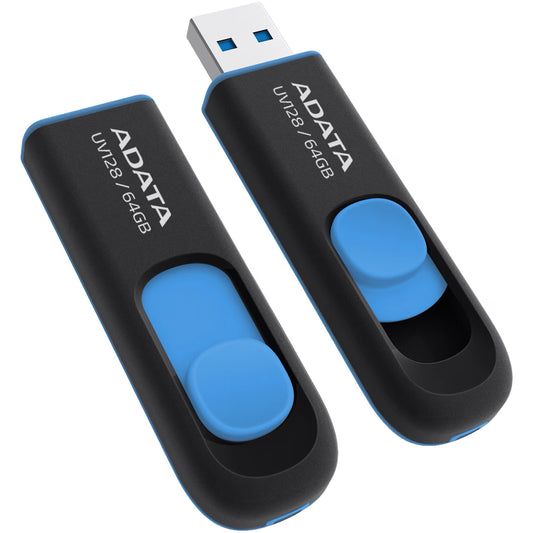 Mémoire externe USB-A 3.2 Adata UV128, 64Gb AUV128-64G-RBE