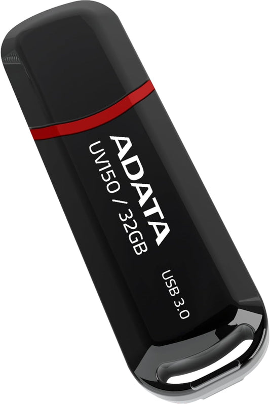 Mémoire Externe USB-A 3.2 Adata UV150, 32Go AUV150-32G-RBK