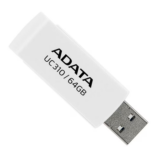 Externe USB-A 3.2 Adata UC310 Geheugen, 64Gb UC310-64G-RWH