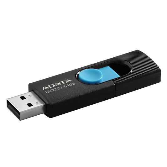 Mémoire externe USB-A Adata UV220, 64 Go AUV220-64G-RBKBL