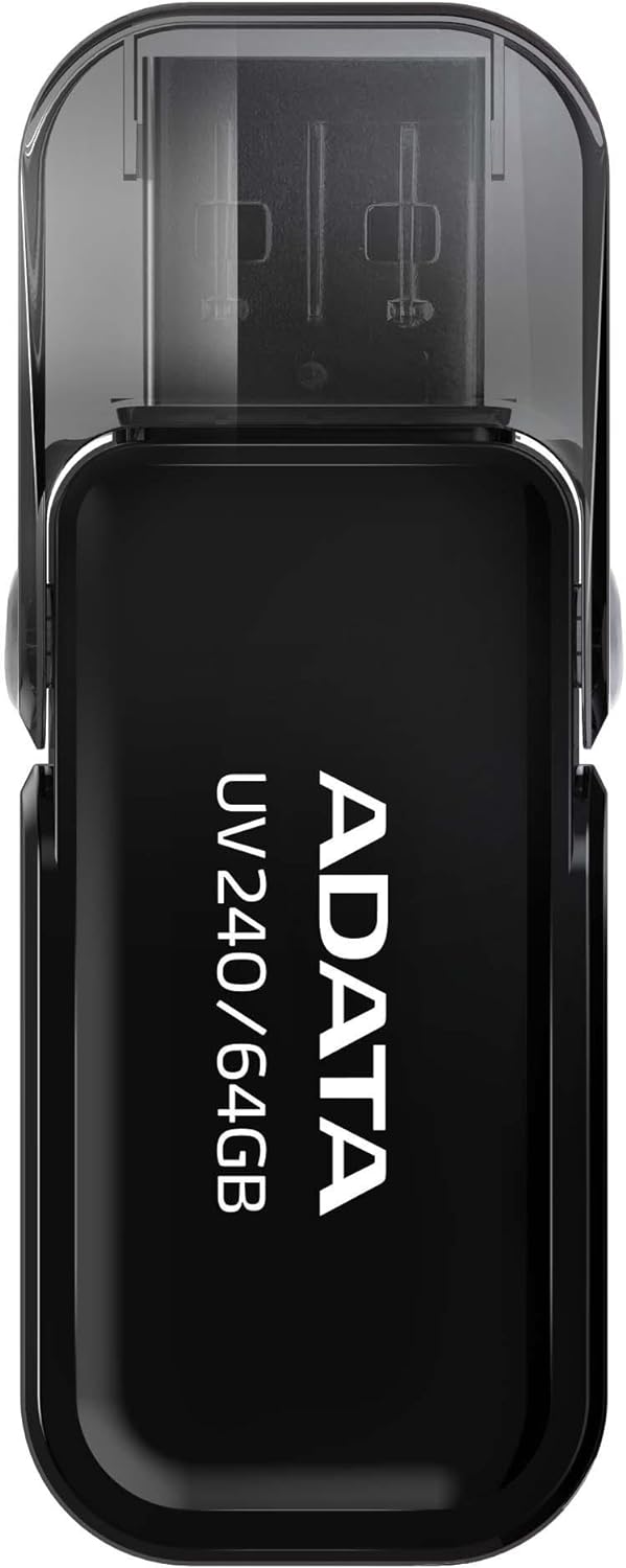 USB-A Extern Geheugen Adata UV240, 32Gb AUV240-32G-RBK AUV240-32G-RBK