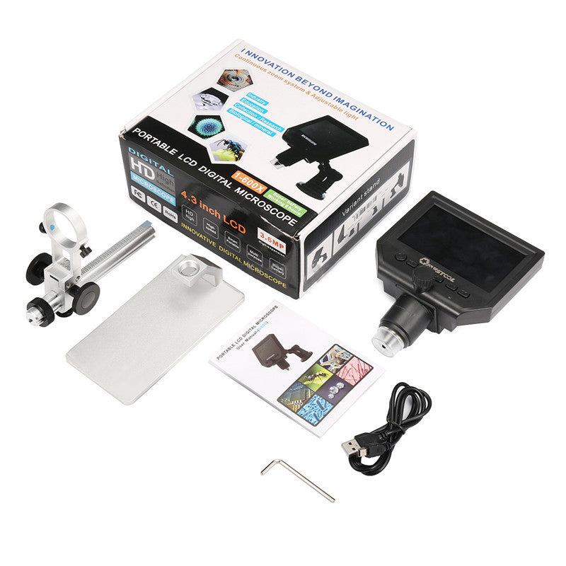 Microscope OEM, 600X, numérique