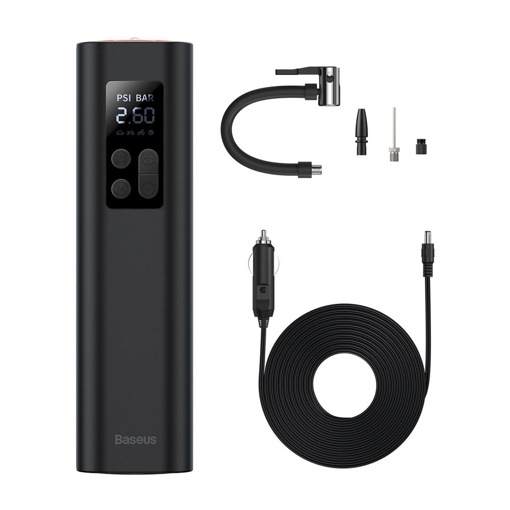 Baseus Air Pump Auto-Luftpumpe | 12V | LED-Display | 30L/min
