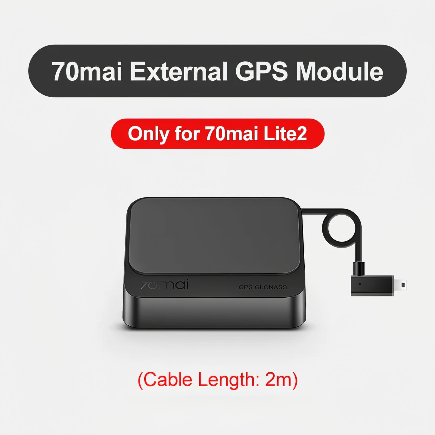Externe GPS Module 70mai GPS03 voor Dash Cam Lite 2 D10