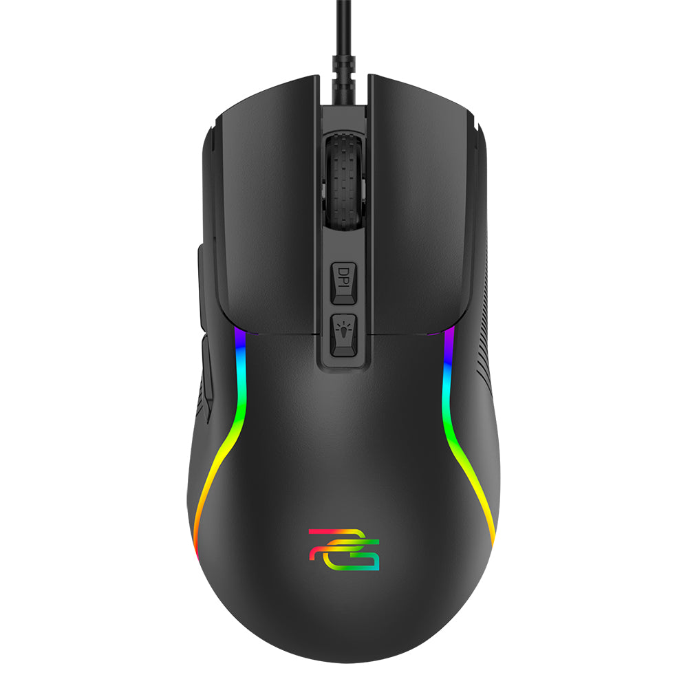 Gaming-Maus Wired USB Proove Assembler, RGB, 12400DPI, Schwarz CMAS00000101