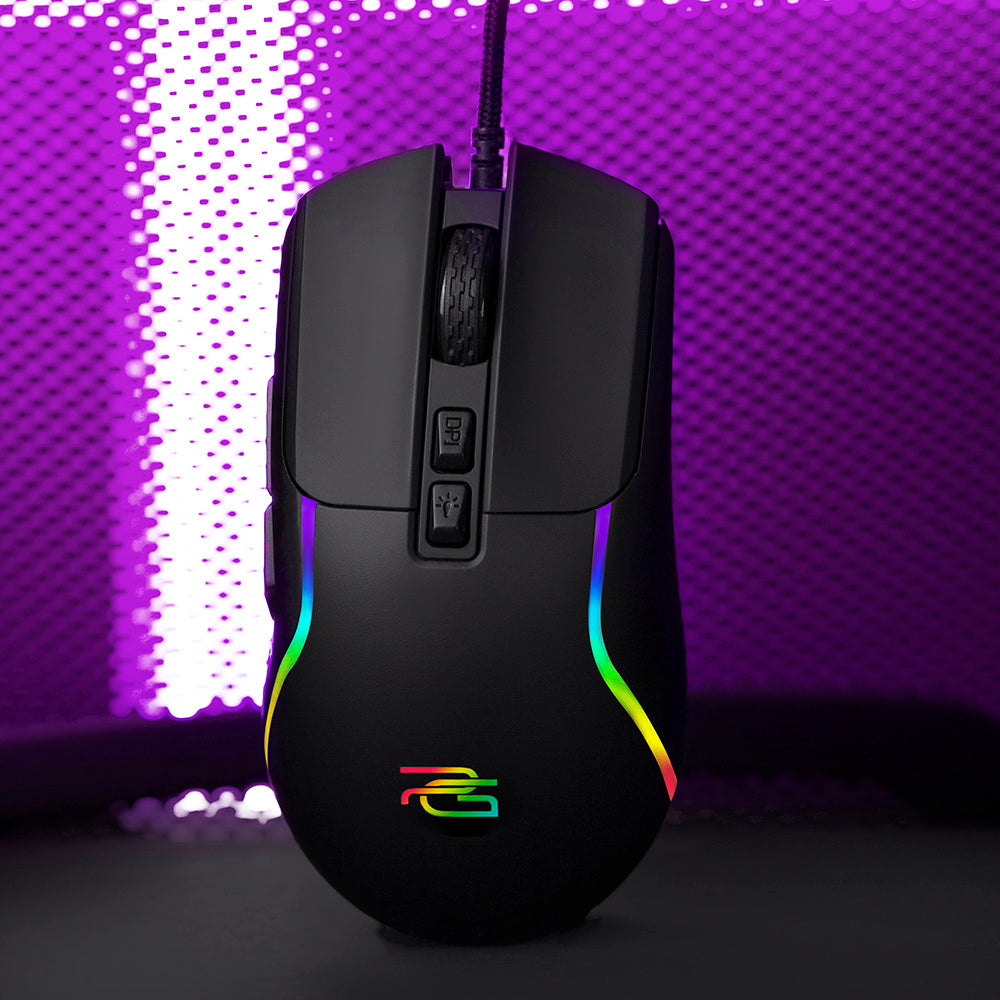 Gaming-Maus Wired USB Proove Assembler, RGB, 12400DPI, Schwarz CMAS00000101