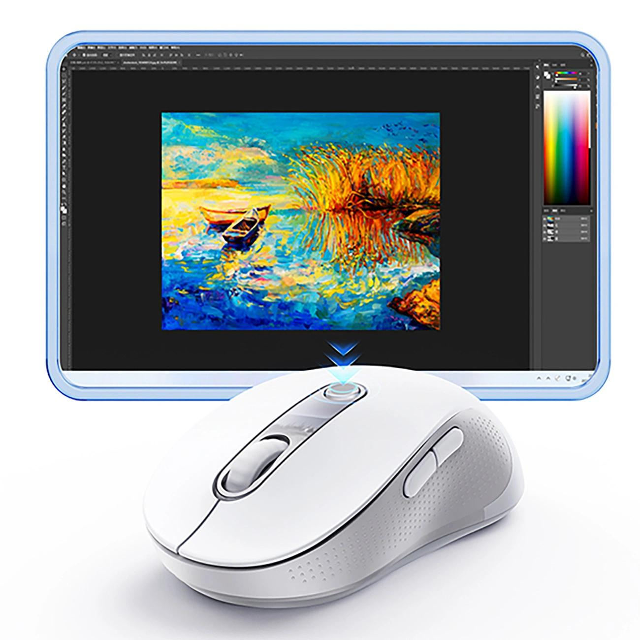 Souris sans fil Baseus F02, 1600DPI, Wi-Fi, Blanc B0203302