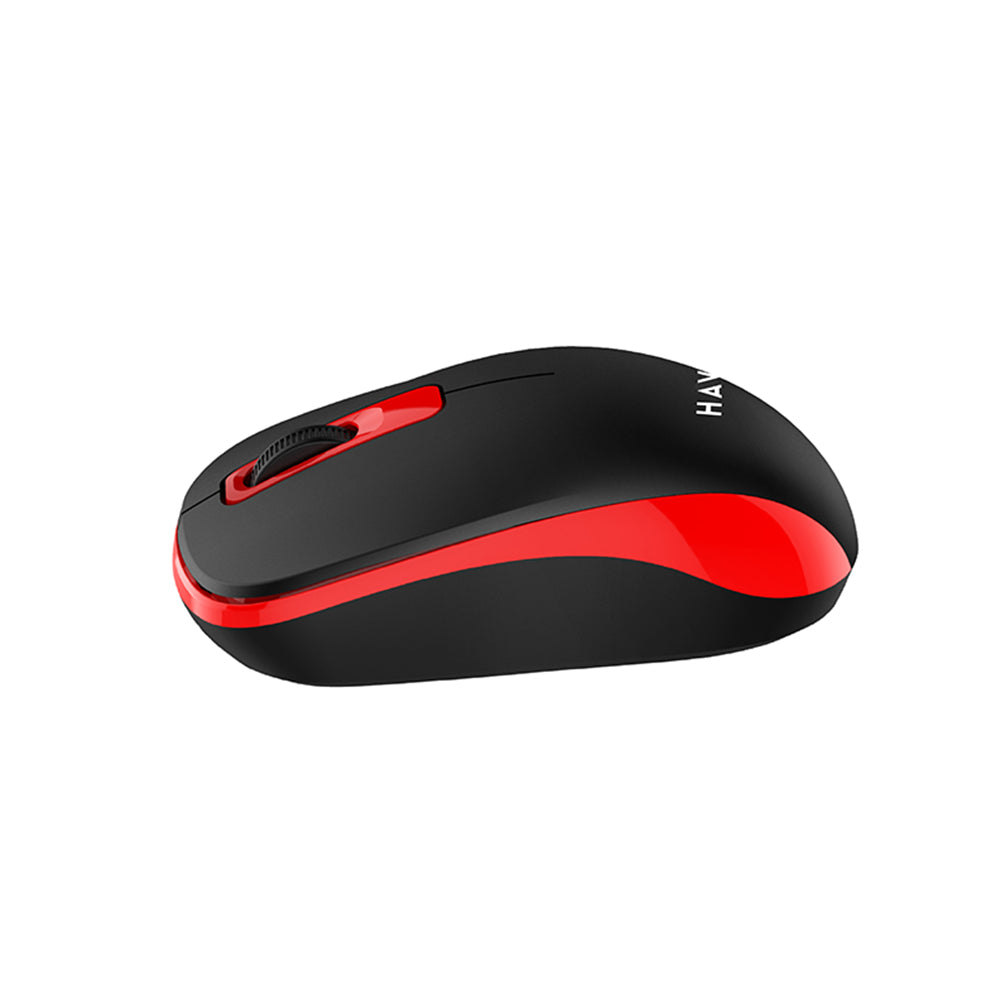 Draadloze Muis HAVIT MS626GT, 1200DPI, Zwart Rood