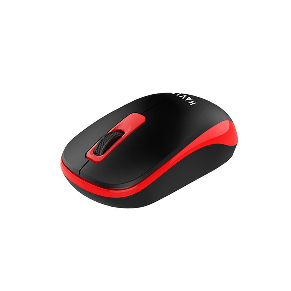 Draadloze Muis HAVIT MS626GT, 1200DPI, Zwart Rood