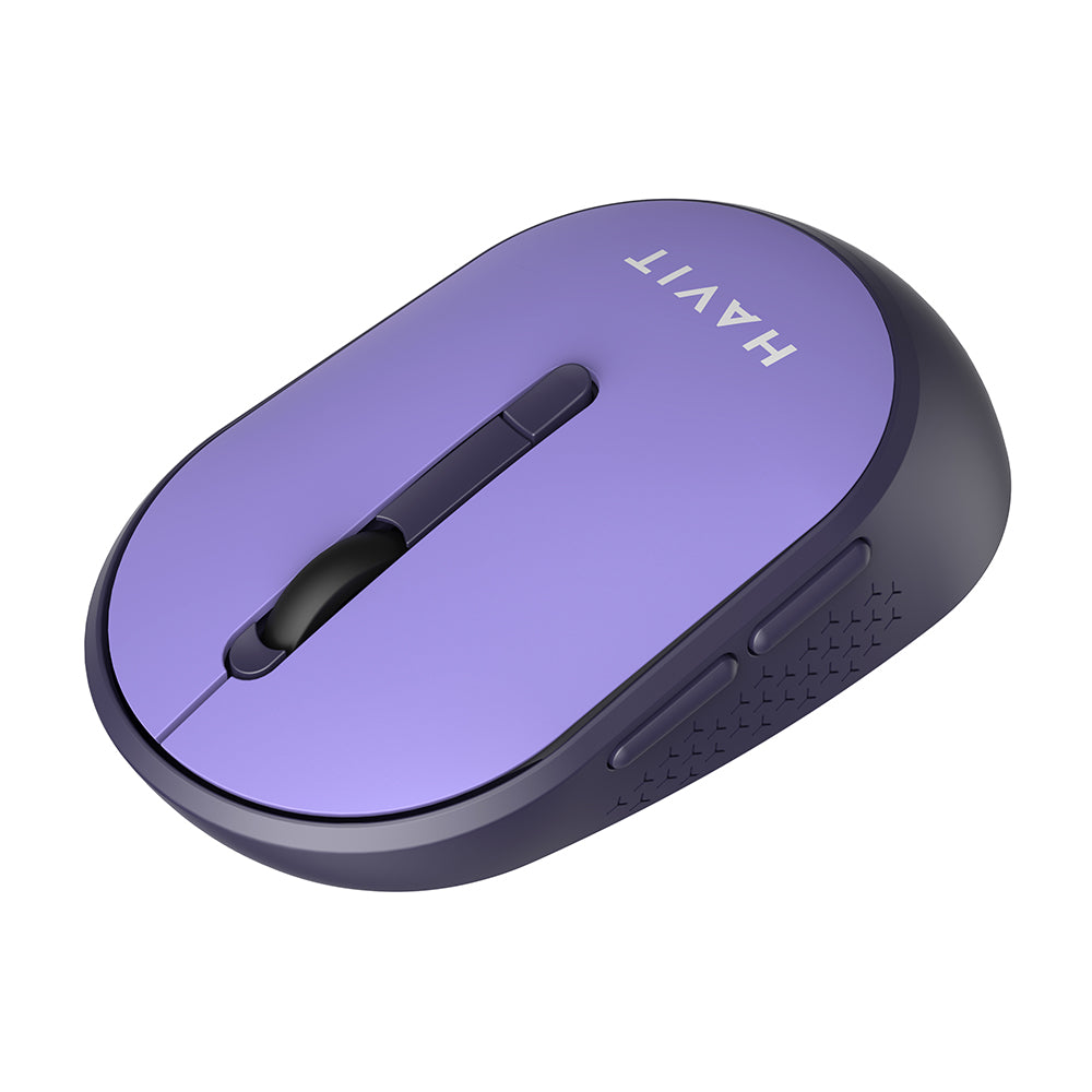 Draadloze Muis HAVIT MS78GT, 1200DPI - 3200DPI, Paars