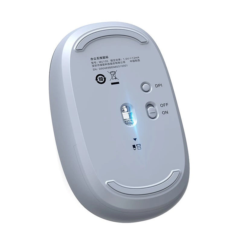 Draadloze muis UGREEN MU105, 2400DPI, Blauw