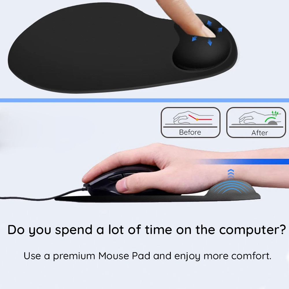 MousePad Gaming HAVIT MP802, 230mm x 191mm x 3,5mm, Marineblauw